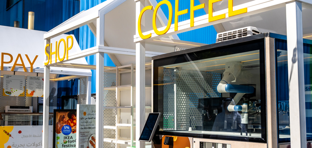 AROS 24/7 ROBO CAFÉ has been captivating IKEA Dubai Festival City visitors with barista-quality coffee