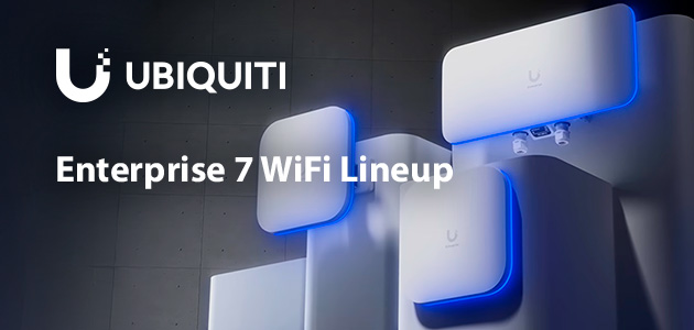 Ismerje meg az Ubiquiti vállalati WiFi következő generációját – Enterprise 7 Series Access Points