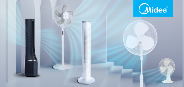 A Midea bemutatja az Aroma Tower ventilátort: intelligens klímamegoldás egy kellemes nyárhoz